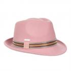 SEEBERGER | Trilby Glitzerband rosa