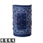 TUBO BANDANA PAISLEY BLU blu