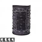 TUBO BANDANA PAISLEY NERO nero