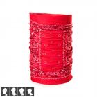 TUBO BANDANA PAISLEY ROSSO rosso