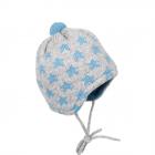 MAXIMO | BABY Nastro per cravatta per cuffiette grigio