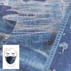 MASCHERINA MULTIUSO ADULTO CON FILTRO SOSTITUIBILE blu