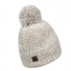JAILJAM | cuffia lana maglia Lurex Boucle  grigio chiaro
