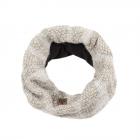 JAIL JAM | Lurex Boucle Loop 26x34cm grigio chiaro