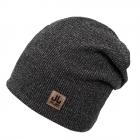 JAILJAM | berretto Oversize Beanie Lurex Fabric  argento