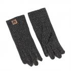 JAILJAM | guanti lurex con fodera cotone argento