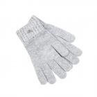 JAILJAM | GUANTI DONNA CON BORDO STRASS grigio chiaro