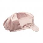 FASHION | Berrettone Donna Monello Velluto t. unita rosa