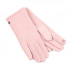 MODA | Guanto da donna elasticizzato con funzione touchscreen rosa