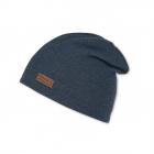 Cappello floscio uni blu scuro