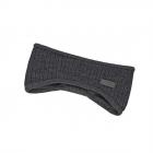 STERNTALER | Fascia per capelli in maglia con fodera in micropile uni antracite