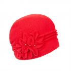 WILLI | Cappello BOLON in feltro di lana con dettaglio rosso