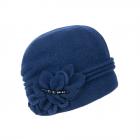 WILLI | Cappello BOLON in feltro di lana con dettaglio blu