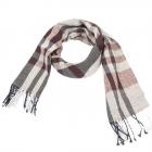 FASHION | Sciarpa per donna e uomo in misto lana 30x170 marrone