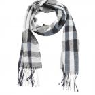 FASHION | Sciarpa per donna e uomo in misto lana 30x170 nero