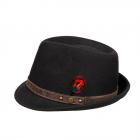 HUTTER | Cappello Trilby Premium Crushable  nero