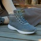 GIESSWEIN | Sneaker alte in lana da uomo grigio
