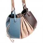 GRANADILLA | Borsa pelle leather bag 3colors 30x10x22cm celeste