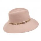 GRANADILLA | Cappello da donna con catena decorativa beige