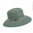 GRANADILLA | Cappello da donna con catena decorativa verde