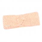 SEEBERGER | Fascia con un raffinato design a zigzag salmone