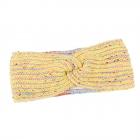 SEEBERGER | Cerchietto a righe multicolori giallo