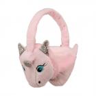 BARTS | Unicoma Paraorecchie unicorno scalda orecchie per bambini fuxia