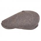 STETSON | Cappello da uomo a 5 pannelli in lana vergine/lino blu