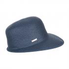 SEEBERGER | Schirmhut mit Kontrastkante blu scuro