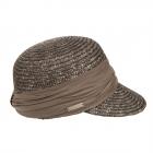 SEEBERGER | Cappello di paglia per donna verde oliva.