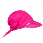 SEEBERGER | Cappello in paglia da donna con finiture in paglia e testa in tessuto per un elegante be fuxia