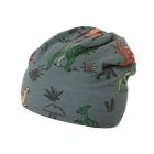 STERNTALER  | Beretto a cuffia da bambino con dinosauro verde