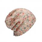 STERNTALER | Slouch Beanie berretto ragazze motivo floreale rosa