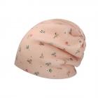 STERNTALER | Slouch Beanie fiore ragazza rosa