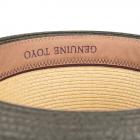 STETSON | Cappello di paglia da uomo Pork Pie grigio