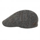 STETSON | Berretto da uomo Texas Harris Tweed realizzato al 100% in lana vergine blu