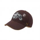 MAXIMO | Cappellino da baseball per bambini Ragazzi Monster Truck in 100% cotone marrone chiaro