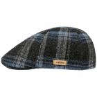 STETSON | Berretto Texas Shadow Plaid in 6 spicchi in lana vergine 