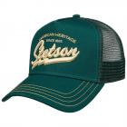 STETSON | Trucker Cap berretto visiera American Heritage Classic verde scuro
