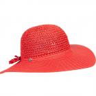 MODA | Cappello di carta da donna monocolore rosso