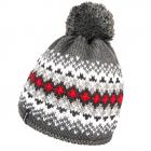 McBeanie | CUFFIA LANA POMPON grigio