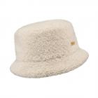 BARTS | Teddybuck Cappello donna da pescatore in morbida pelliccia sintetica bianco naturale