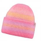 BARTS | Arcobaleno Unisex Soleige Beanie Berretto con risvolto alto fuxia