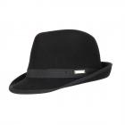 SEEBERGER | Cappello trilby in feltro di lana per donna nero
