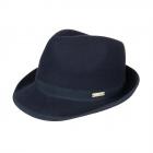 SEEBERGER | Cappello trilby in feltro di lana per donna blu