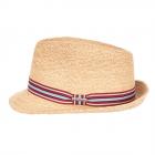 STETSON | Cappello da uomo trilby in paglia di rafia naturale