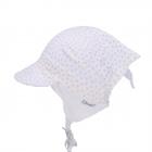 STERNTALER | Bandana per bambini bianco con pois glitterati bianco