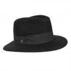 FASHION | Cappello da donna fedora tinta unita nero