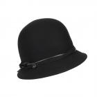 FASHION | Cappello da donna a cloche con cordino nero