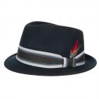 STETSON | Cappello trilby in lana per uomo blu